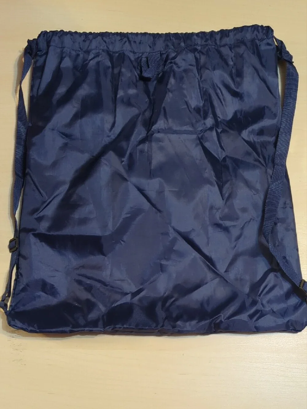 Skechers Navy and White Logo Drawstring Backpack